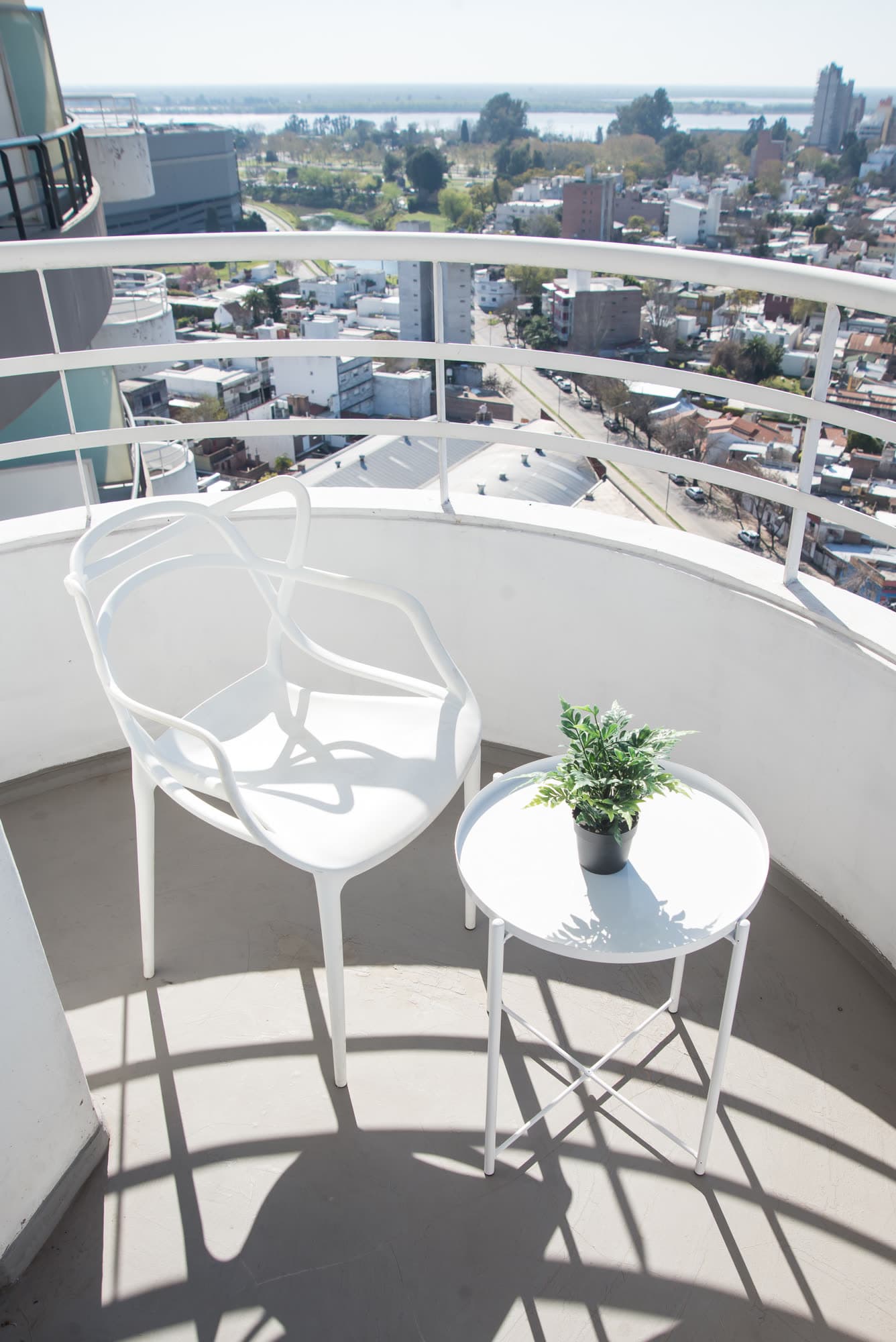 Balcón privado con vista a la ciudad